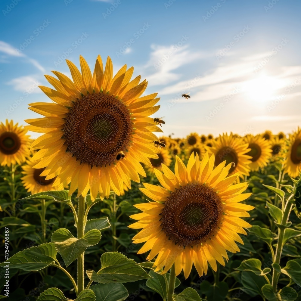 Obraz premium Sunny Sunflowers