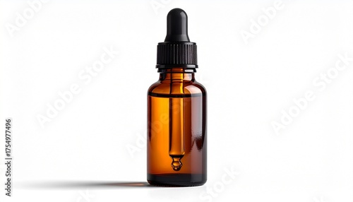 Wallpaper Mural Elegant glass bottle of bright fuchsia nail lacquer, perfectly poised on a white surface with a soft shadow, representing feminine style and cosmetic charm Torontodigital.ca