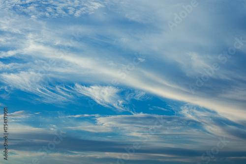 Photos Cirrus Clouds Against Blue Sky