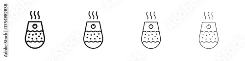 Humidifier icon. editable stroke icon for graphic project