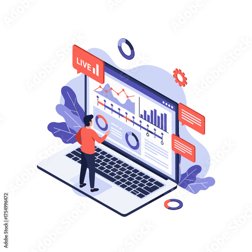 Understanding and Analyzing Business Performance Metrics Through Interactive Digital Dashboards.