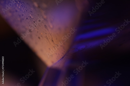 Purple and green fluid panels, fluid background, flat waves, smooth movement, dark copy space, purple ink