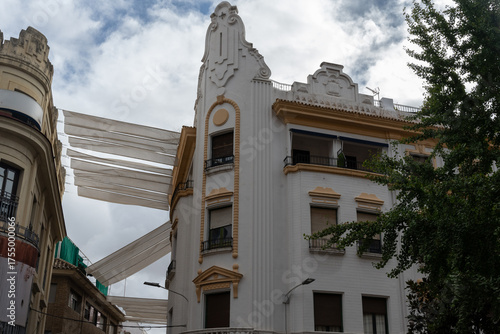 Typical Andalusian architecture in Cordoba, Spain