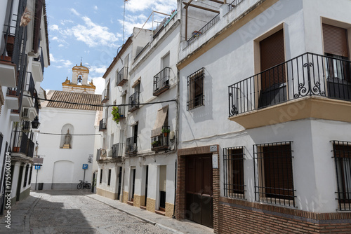 Typical Andalusian architecture in Cordoba, Spain