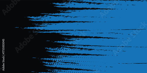 light blue black brush wrap car sticker pattern abstract banner sporty. modern vector.