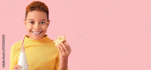 Little African-American boy...