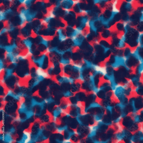Watercolor Mottled Camouflage Textured Pattern