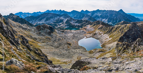 Fototapeta Naklejka Na Ścianę i Meble -  High Tatras view from Swinica mountain