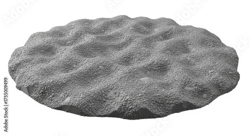 Gray rock surface with bumpy texture pattern