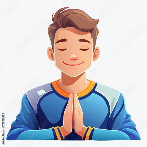 Teenager beim Yoga
