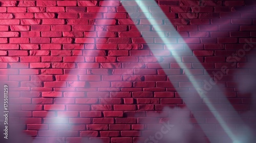 red brick wall