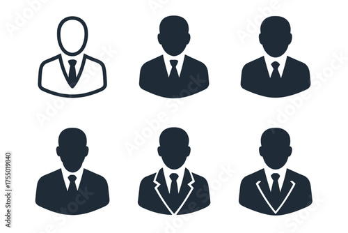 Corporate Branding Logos. Photography for corporate branding (headshots, teams). Set Logo of Photography for corporate branding (headshots, teams): executive