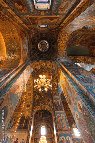 Orthodox church ceiling