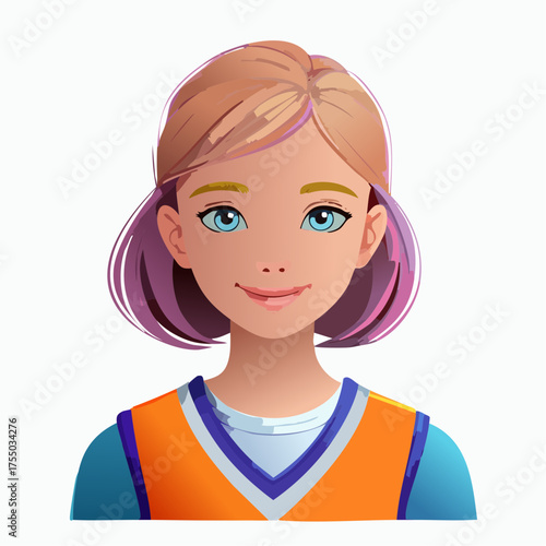 Teenager beim Basketball