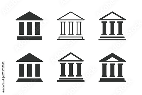 Legal Logo Variations. Legal teams working on class action suits or civil litigation. Set Logo of Legal teams working on class action suits or civil