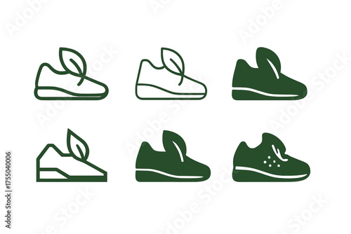 Biodegradable Fabric Logos. Designing clothes using biodegradable smart fabrics. Set Logo of Designing clothes using biodegradable smart fabrics: biodegradable