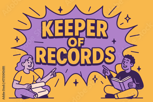 Keeper of Records. Networking. Hand-drawn doodle illustration Networking chat bubbles handshake laptop video call business card calendar email link. Simple