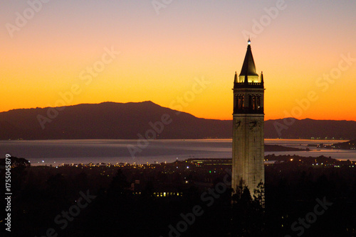 Berkeley Campanile at Dusk