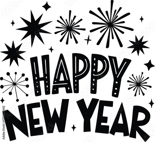 Abstract geometric pattern of glowing light trails on a dark surface isolated on transparent background