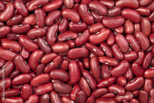 Red kidney beans background