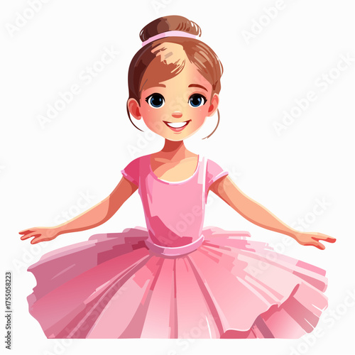 Teenager Ballerina mit Tutu