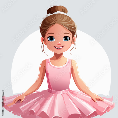 Teenager Ballerina mit Tutu