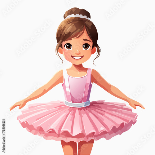 Teenager Ballerina mit Tutu