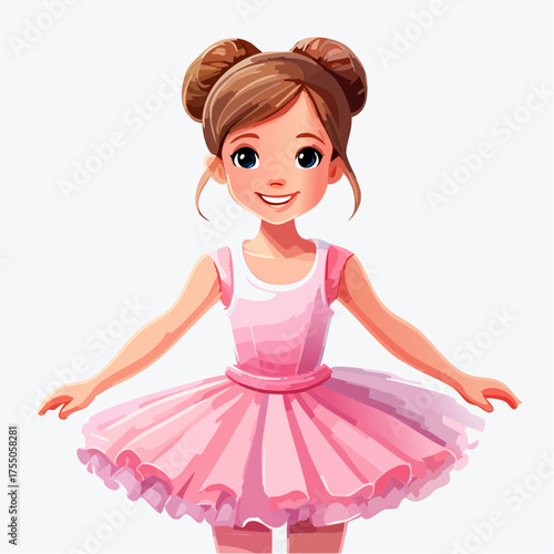 Teenager Ballerina mit Tutu