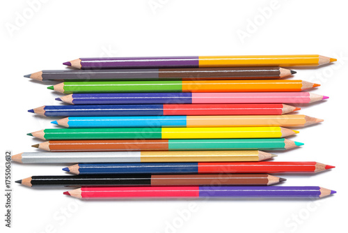 Double-ended colorful penci...
