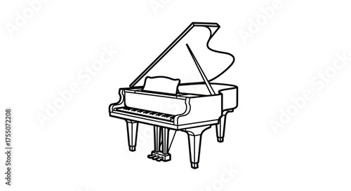 A single rectangular wooden beam or plank with a detailed swirling brown grain pattern shown in a simple illustration style.