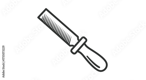 Colorful vector icon of a laptop displaying a virtual e-learning class or online webinar with a presenter and a chart.