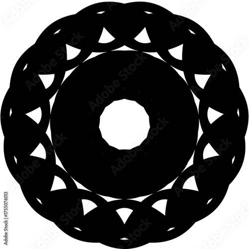 Abstract circular geometric shapes / Formas geométricas circulares abstractas / Abstrakte geometrische Kreisformen