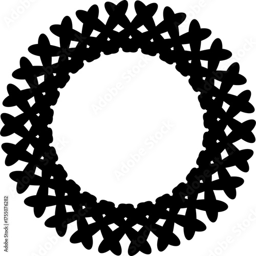 Abstract circular geometric shapes / Formas geométricas circulares abstractas / Abstrakte geometrische Kreisformen