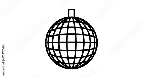 Disco ball, a symbol of party and entertainment