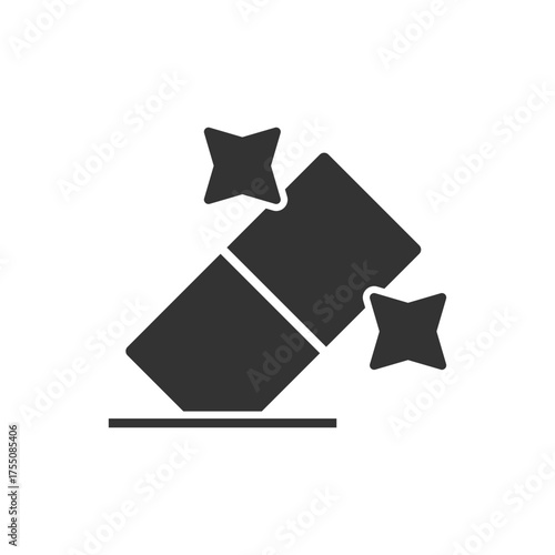 AI Eraser Icon - Sparkle Icon