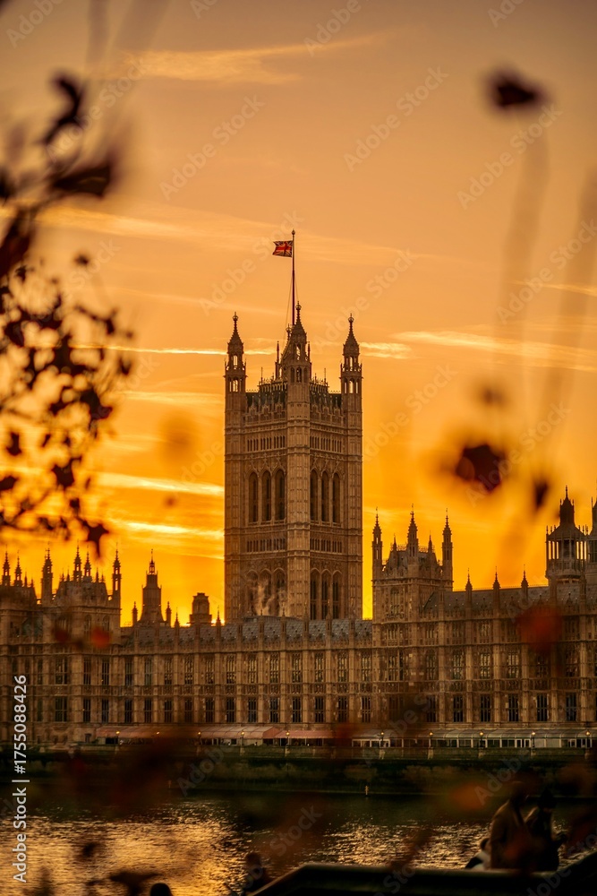 Fototapeta premium big ben at night London Westminster