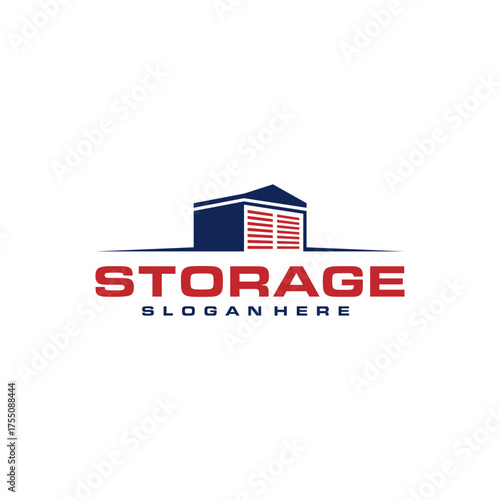 Self storage vector logo