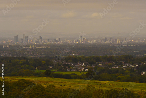 City of Manchester - Skyline - England - United Kingdom - Europe 