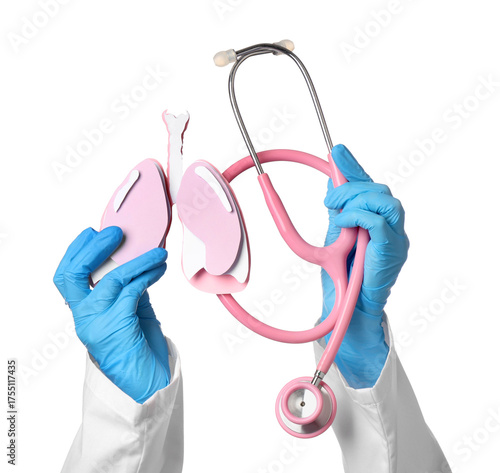 Female doctor's hands with ...