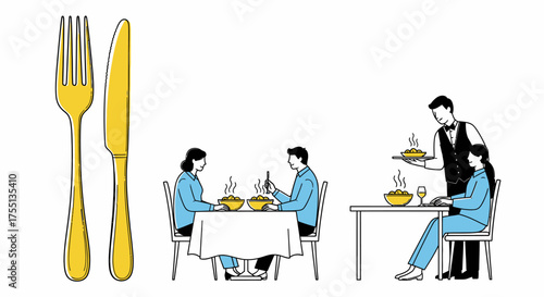 Elegant Dining Experience With Attentive Service And Exquisite Culinary Delights Served By Professional Staff