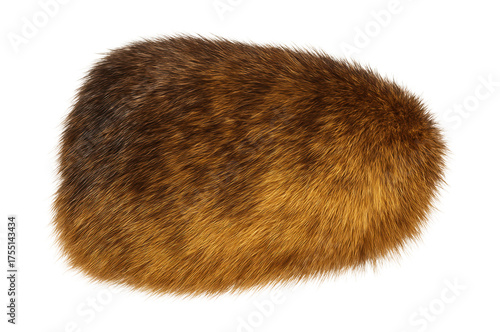 Mottled brown and yellow fur from yellow-bellied marmots.