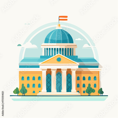 Symbole d’organisation internationale et de gouvernance globale