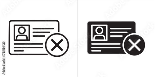 Two icons representing a menu or hamburger icon, one outlined and one filled