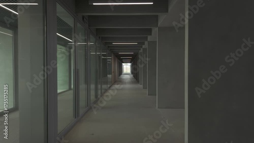 underground parking garage