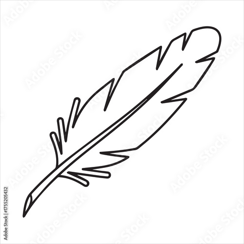 Feather Quill Pen Writing Lightweight Ancient Antique Plume Bird Nature Art