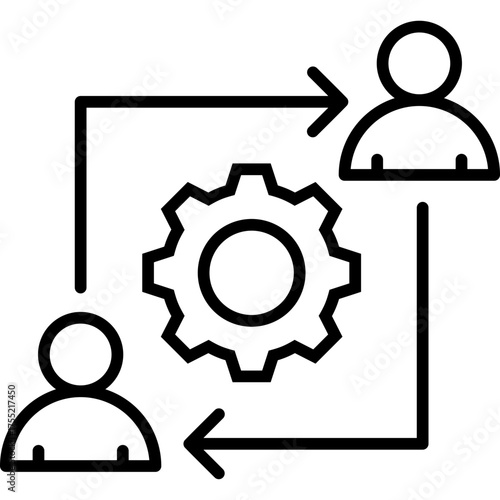 Job Rotation Icon