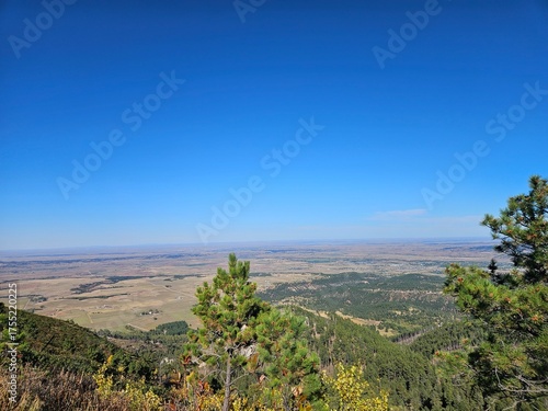 view from the top of the mountain