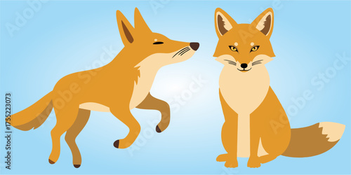 Coyote cartoon vector.eps