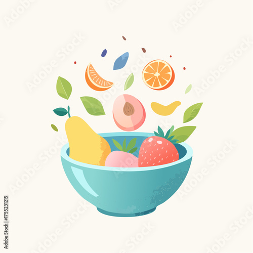 Schwebe-Bowl – „Floating Superfoods“