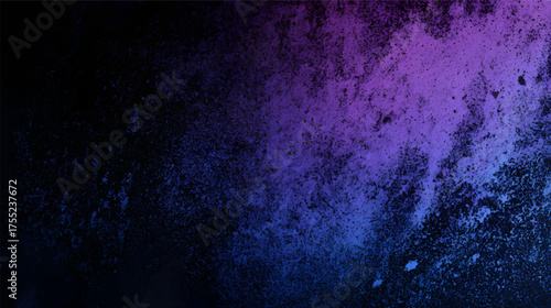 A vibrant abstract background featuring a blend of purple and blue hues with a textured, grainy appearance